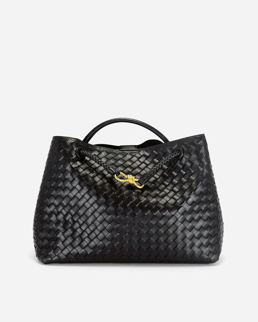 KNUE Amara Tote Large in Black — oversized everyday tote bag
