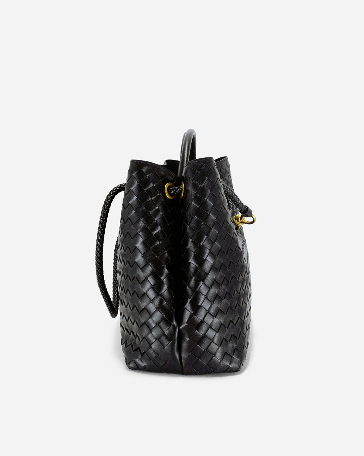 KNUE Amara Tote Large in Black — oversized everyday tote bag