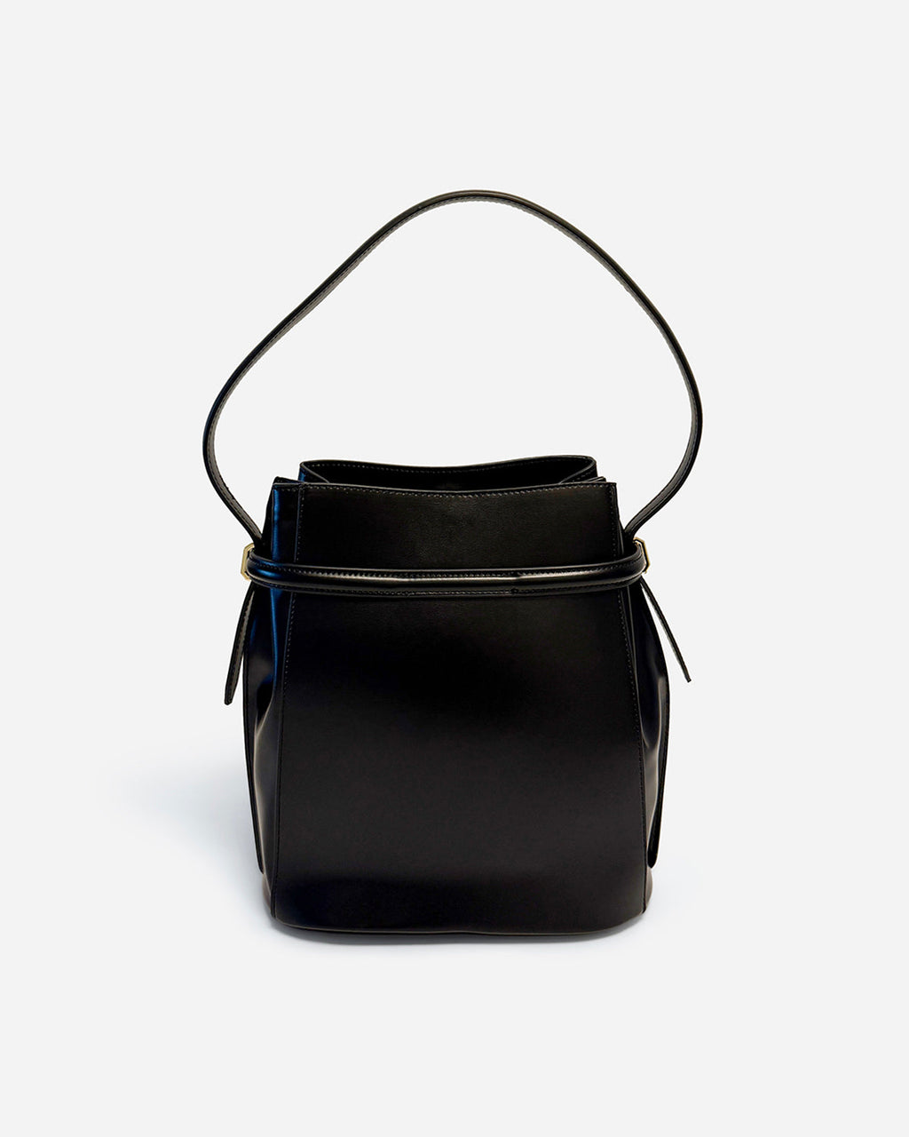 KNUE Vera Tote Bag in Black — structured everyday tote