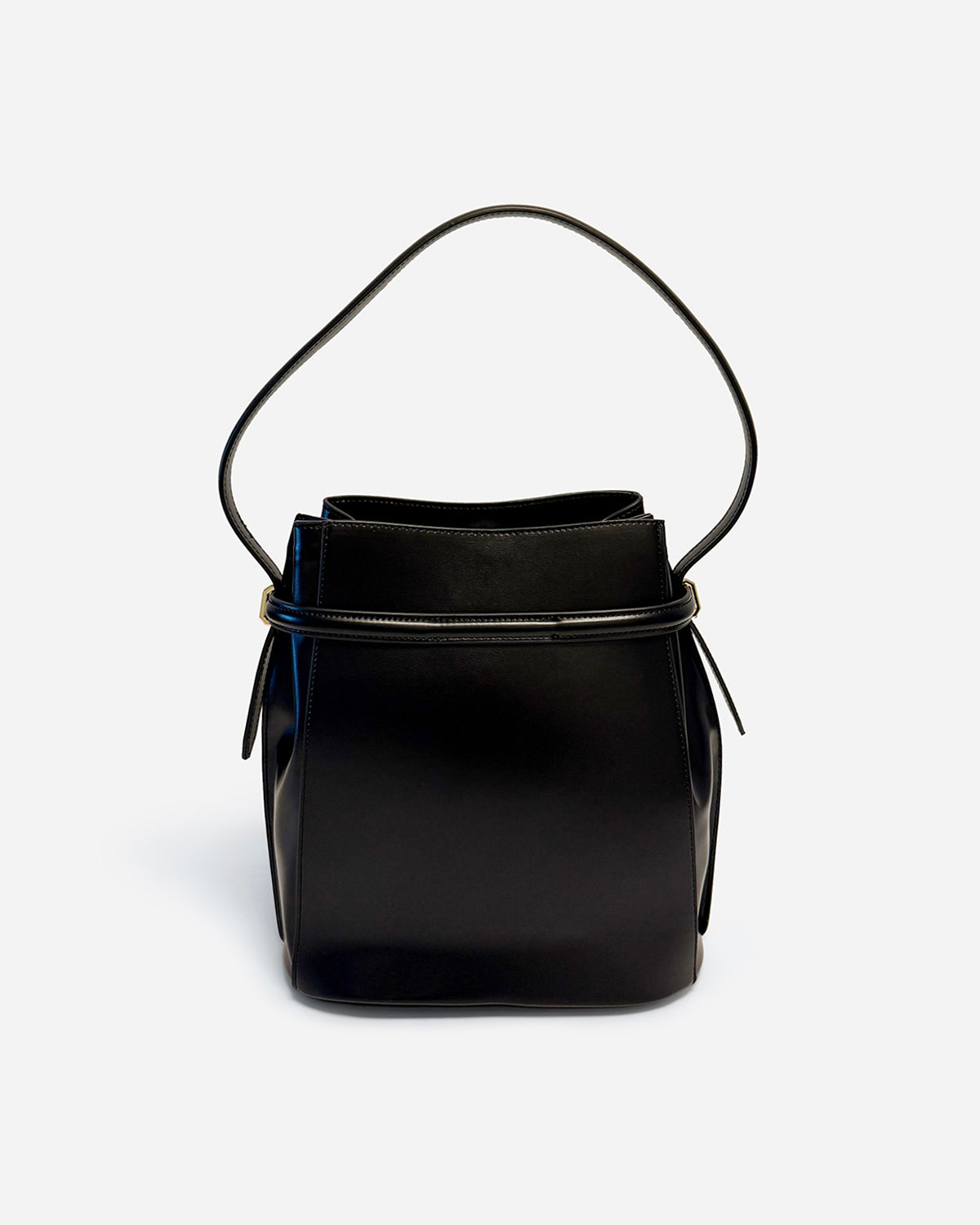 KNUE Vera Tote Bag in Black — structured everyday tote
