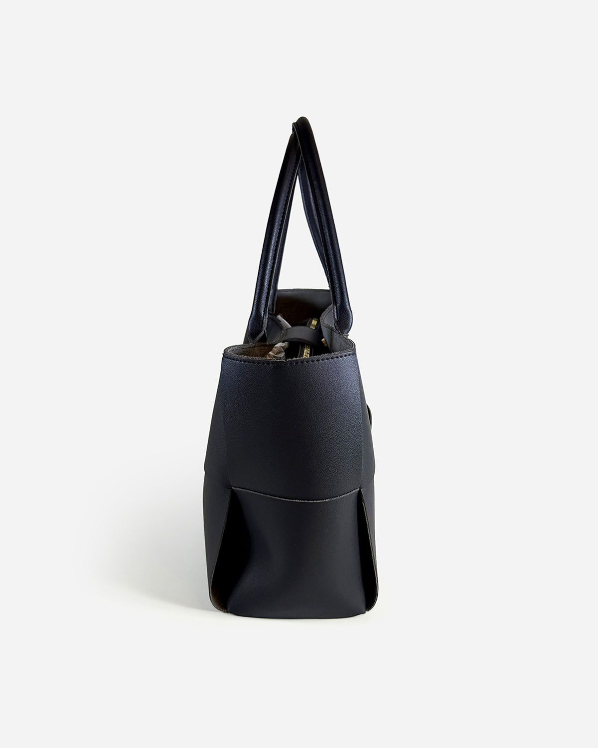 KNUE Isla Tote Bag in Black — spacious everyday tote